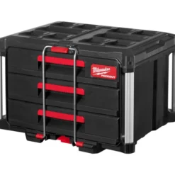 Milwaukee Packout skuffeboks, med 3 skuffer