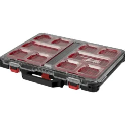 Milwaukee Packout tilbehørskuffert, slim, med 10 rum