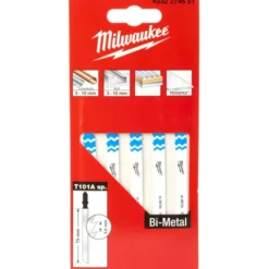 Milwaukee T101A stiksavklinge til metal og alu, 75 mm, 5 stk