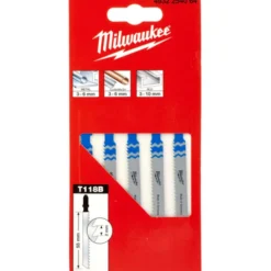 Milwaukee T118B stiksavklinge til metal og alu, 55 mm, 5 stk