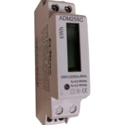Måler kwh 1fase til din 18mm