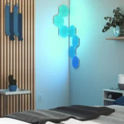 Nanoleaf Shapes fleksible samlestykker i sampak med 3 samlestykker