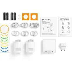 Netatmo smart radiatortermostat startpakke, 2 stk.