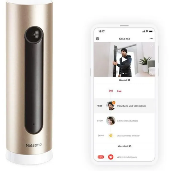 Netatmo Welcome kamera