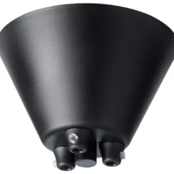 Nielsen Light baldakin, 3 udgange, sort
