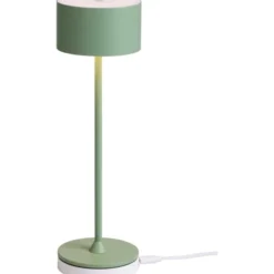 Nielsen Light Bistro genopladelig bordlampe, grøn