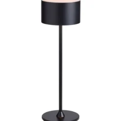 Nielsen Light Bistro genopladelig bordlampe, sort