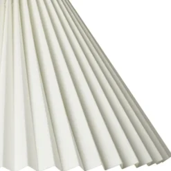 Nielsen Light Carolin Plisse lampeskærm, hvid, H20 cm