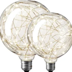 Nielsen Light Clara E27 globepære, 2500K, 1W, Ø9,5 cm