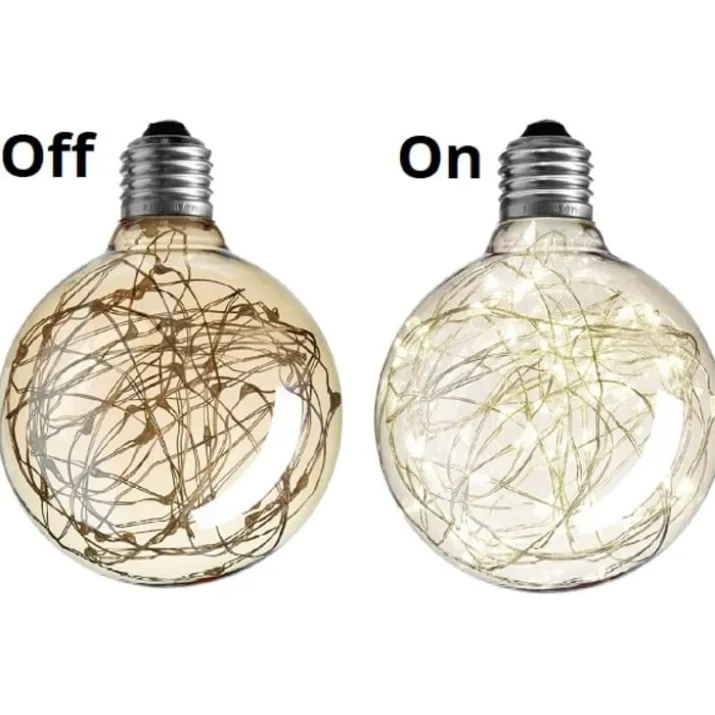 Nielsen Light Clara E27 globepære, 2500K, 1W, Ø9,5 cm
