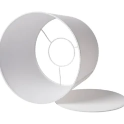 Nielsen Light Emma Cabana lampeskærm, hvid, H22 cm