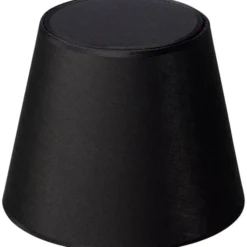 Nielsen Light Emma Domus lampeskærm, sort/guld, H20 cm
