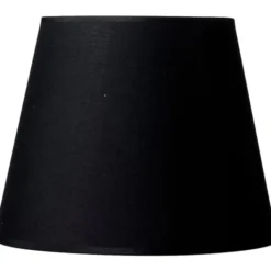 Nielsen Light Emma Domus lampeskærm, sort/guld, H20 cm