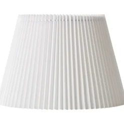 Nielsen Light Emma Villa Plisse lampeskærm, hvid, H22,5 cm