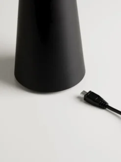 Nielsen Light Move Me genopladelig bordlampe, sort