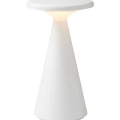 Nielsen Light Nyhavn genopladelig bordlampe, hvid