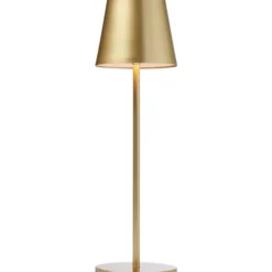 Nielsen Light One genopladelig bordlampe, guld