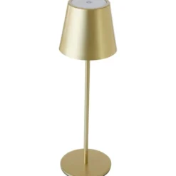 Nielsen Light One genopladelig bordlampe, guld