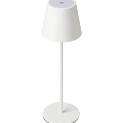 Nielsen Light One genopladelig bordlampe, hvid