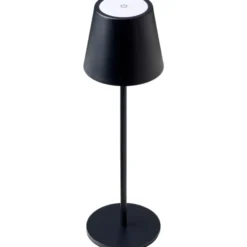 Nielsen Light One genopladelig bordlampe, sort