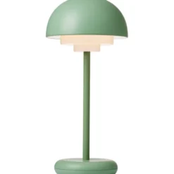Nielsen Light Toscana genopladelig bordlampe, grøn