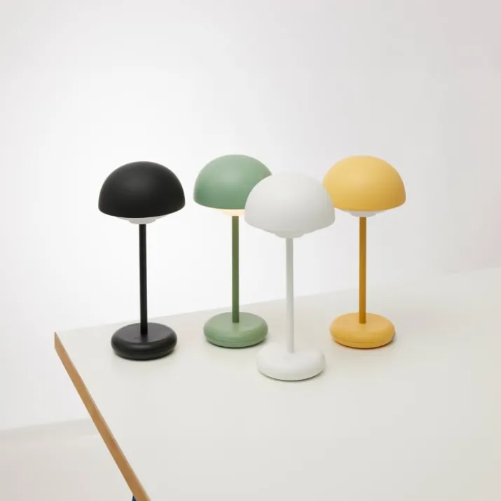 Nielsen Light Toscana genopladelig bordlampe, grøn