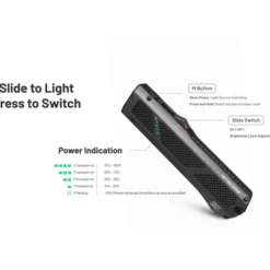 Nitecore EDC17 genopladelig lommelygte med laser