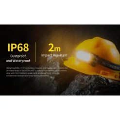 Nitecore HC75 UHE genopladelig pandelampe