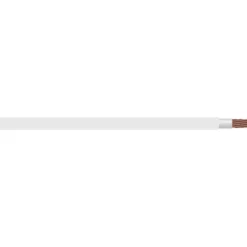 NKT PVT installationskabel 1x6 mm², metervare, lysegrå