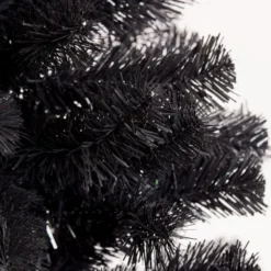 Nordic Winter Bling kunstigt juletræ, sort