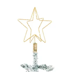 Nordic Winter topstjerne med lys