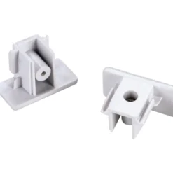 Nordtronic 1F endestykke, hvid