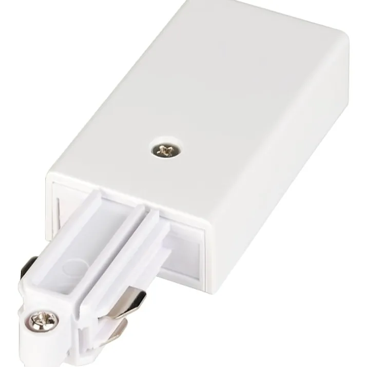 Nordtronic 1F startstykke, højre jord, hvid