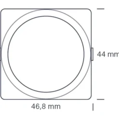 Nordtronic Zigbee lysdæmper, hvid