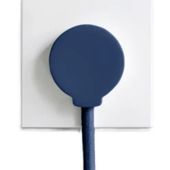 Norm F stikprop, schuko, med jord, blå
