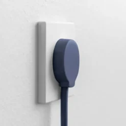 Norm F stikprop, schuko, med jord, blå