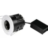 NVC Arden Pro indbygningsspot, GU10, hvid, 10 stk.