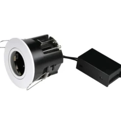 NVC Arden Pro indbygningsspot, GU10, hvid, 10 stk.