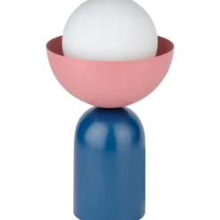 Osram Decor Bowl bordlampe, blå/rosa