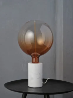 Osram Decor Marble bordlampefod, hvid