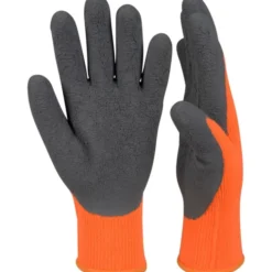 Ox-On 3000 Winter Basic vinterhandske, orange/grå, str. 10