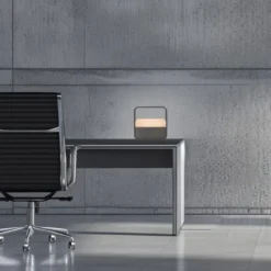 Paul Neuhaus Pure Go Akku genopladelig bordlampe, mørkebrun