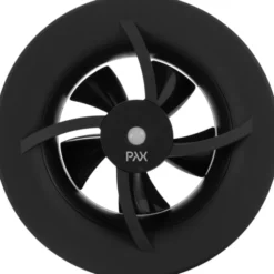 Pax Brisa badventilator, fugtstyring, timer, Ø100 mm, sort