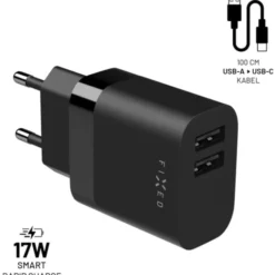 Philips adapterstik, 2xUSB-A