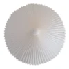 Plisse plafond/væglampe, Ø32 cm