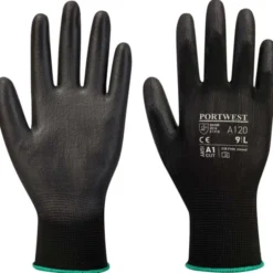 Portwest A120 arbejdshandsker, sort, str. 3XL/12