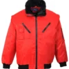 Portwest pilotjakke, rød, str. 2XL