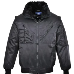 Portwest pilotjakke, sort, str. 5XL