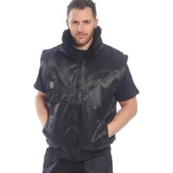 Portwest pilotjakke, sort, str. 5XL
