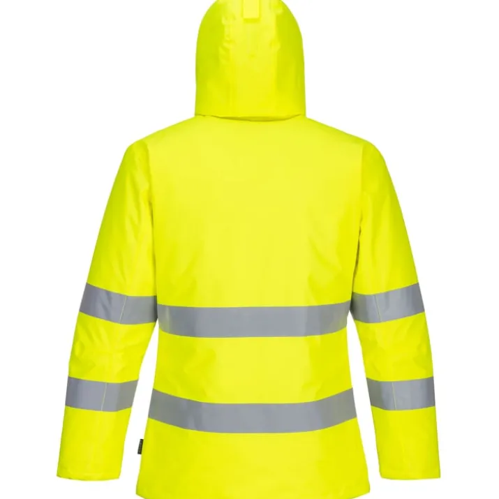 Portwest PW2 vinterjakke, hi-vis gul/sort, str. 3XL